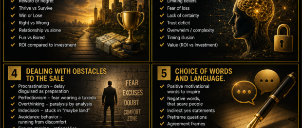jim francis; Influence; selling from stage